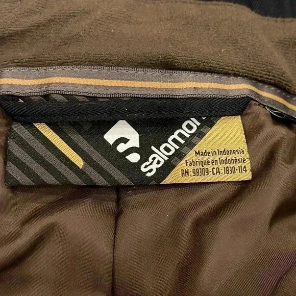 [2XL]Salomon Men Ski/ Snowboard  pants - Picture 2 of 11